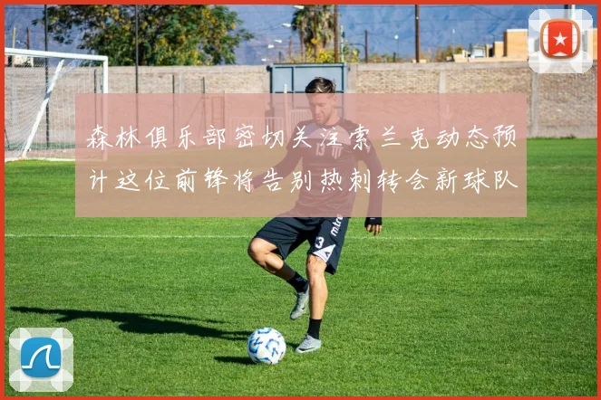 森林俱乐部密切关注索兰克动态预计这位前锋将告别热刺转会新球队